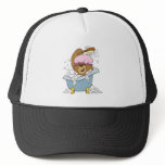 Scrub a Dub Bath Time Bear Mesh Hat