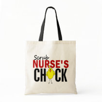 Scrub Nurse's Chick Tote Bag