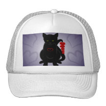 Scruffy Love Cat Hat