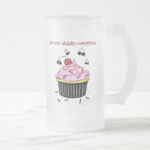 Scrum-diddly-umptious Cupcake frosted mug