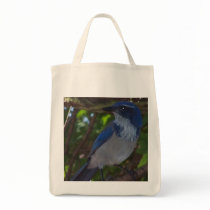Scub Jay Tote Bag