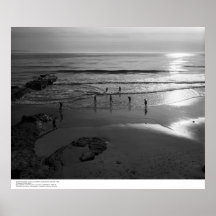 SCUBA Class, into sun, December 1966 Print