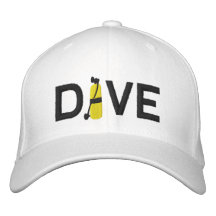 SCUBA Dive Embroidered Cap Embroidered Hat