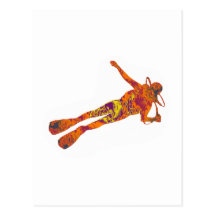 SCUBA DIVE SUN POST CARDS
