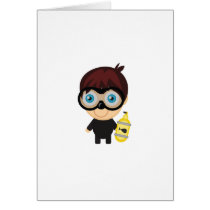 Scuba Diver - My Conservation Park Greeting Cards
