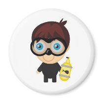 Scuba Diver - My Conservation Park Fridge Magnets