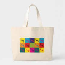 Scuba Diving Pop Art Bags