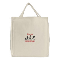 SCUBA Evolution Embroidered Bag