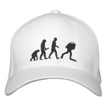 SCUBA Evolution Embroidered Cap Embroidered Baseball Cap