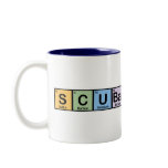 Scuba made of Elements Coffee Mug