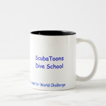 Scuba Toons Logo Seals Link, ScubaToonsDive Sch... Mugs