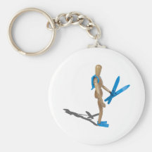 ScubaEquipmentSkiis030111 Key Chain