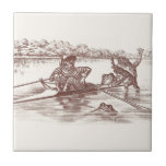 Sculling Frogs tiles