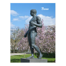 Sculpture near Academic Art Museum in Bonn Post Cards
