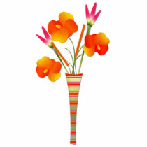 Sculpture-Tropical Flower photo sculptures