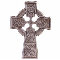 Sculptured Celtic Cross Pin Acrylic Cut Outs