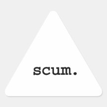 scum. sticker