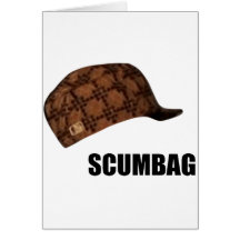 Scumbag Steve Hat Meme Card