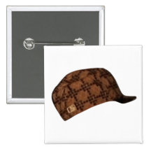 Scumbag Steve Hat Meme Pinback Button
