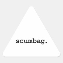 scumbag. sticker