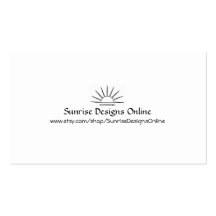SDO Percent Off Card Business Card Template