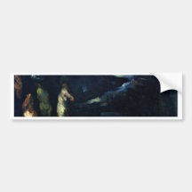 Se baigner par Paul Cézanne (la meilleure qualité) Autocollants Pour Voiture