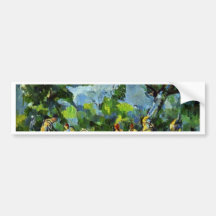 Se baigner par Paul Cézanne (la meilleure qualité) Autocollant Pour Voiture