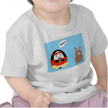 Se dandine le T-shirt de nourrisson de lapin de ch