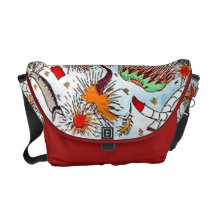 "Sea Anemones" Messenger Bag