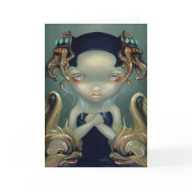 "Sea Beasties I" Greeting Card