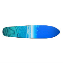 "Sea Blue" Skateboard