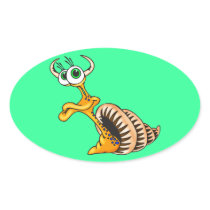 Sea Creature With Horns Sticker