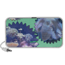 Sea creatures notebook speakers