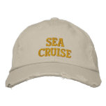 Sea Cruise Embroidered Hats