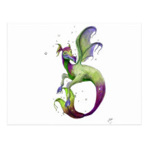 Sea Dragon by April Robbins Postcards