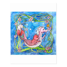Sea Dragon Quest Postcard