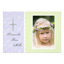 Sea Foam -  Religious Photo Invitation