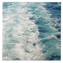 Sea foam tiles