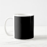 Sea green floral design coffee mug