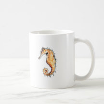 Sea horse coffee mug