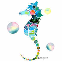 Sea Horse Photosculpture Photo Cutout