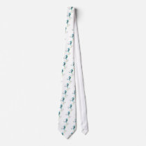 Sea Horse with Bubbles Neckwear