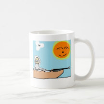 Sea Hunter On Ice Mugs