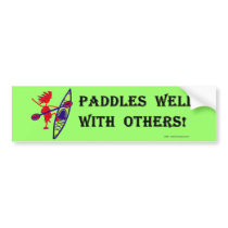 Sea Kayak Paddles Well White
