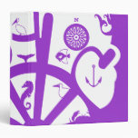 Sea Life Designed Binder