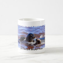 Sea Lions of Galapagosa Coffee Mugs