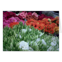 Sea of Flowers Greeting Cards