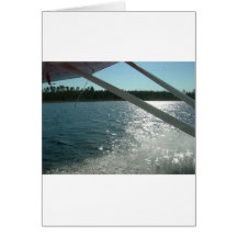 sea plane landing card