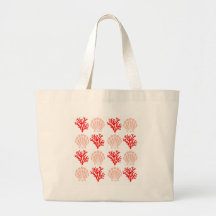 Sea Shells and Coral Bag
