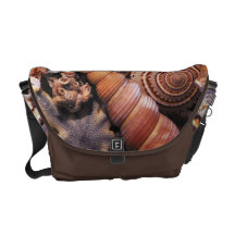 Sea Shells Rickshaw Messenger Bag